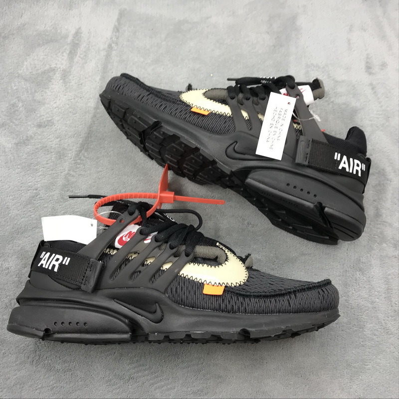 Authentic OFF-WHITE x Nike Air Presto Black